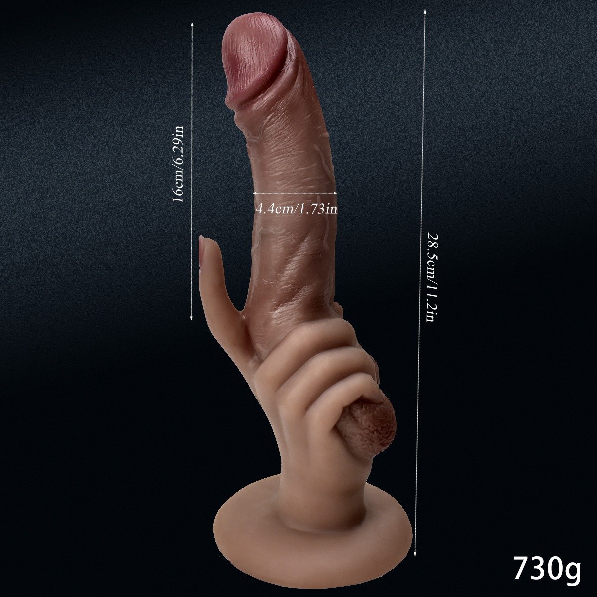 Realistic Finger Dildo Vibrator - Image 11