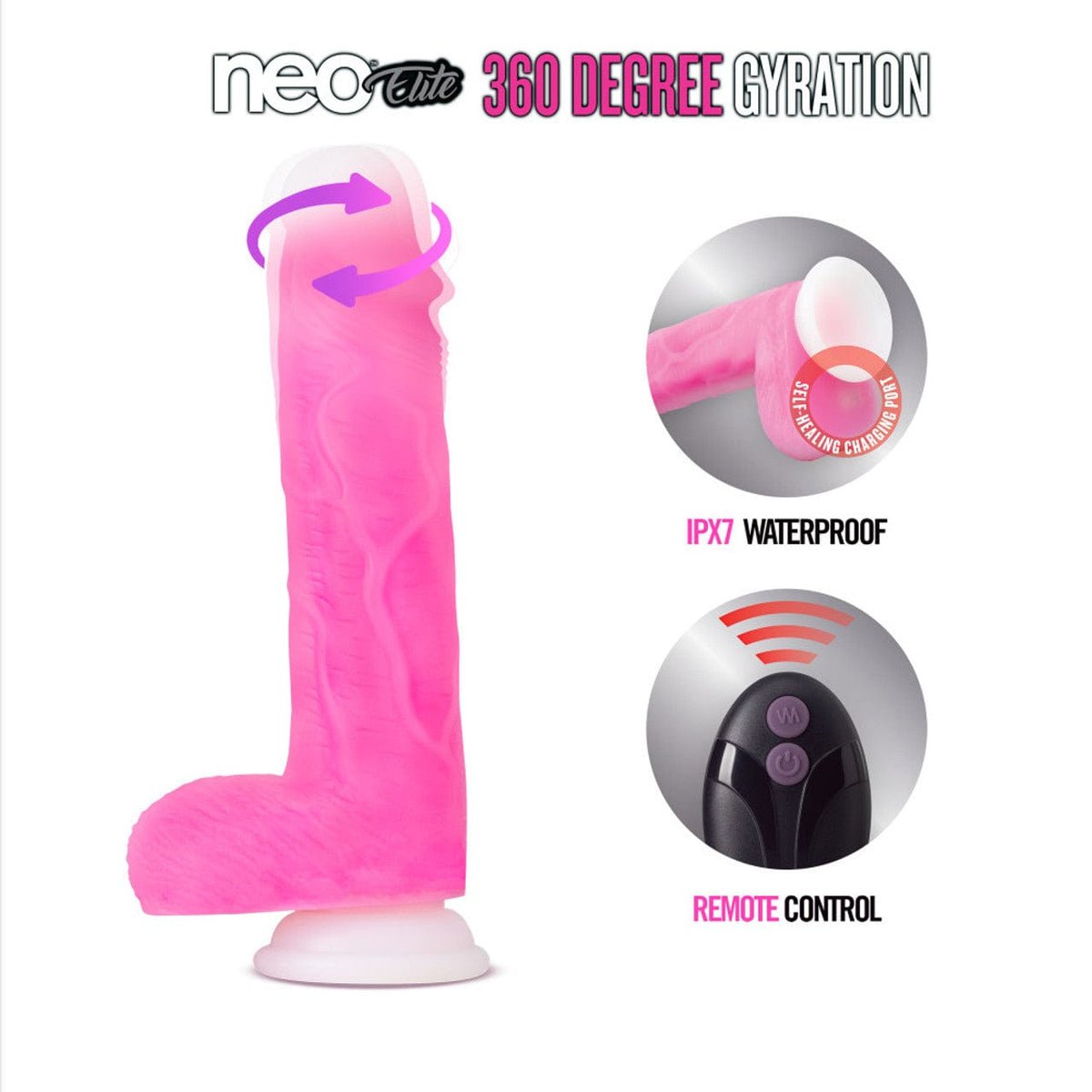 Pinky Dildo Vibrator - Image 7